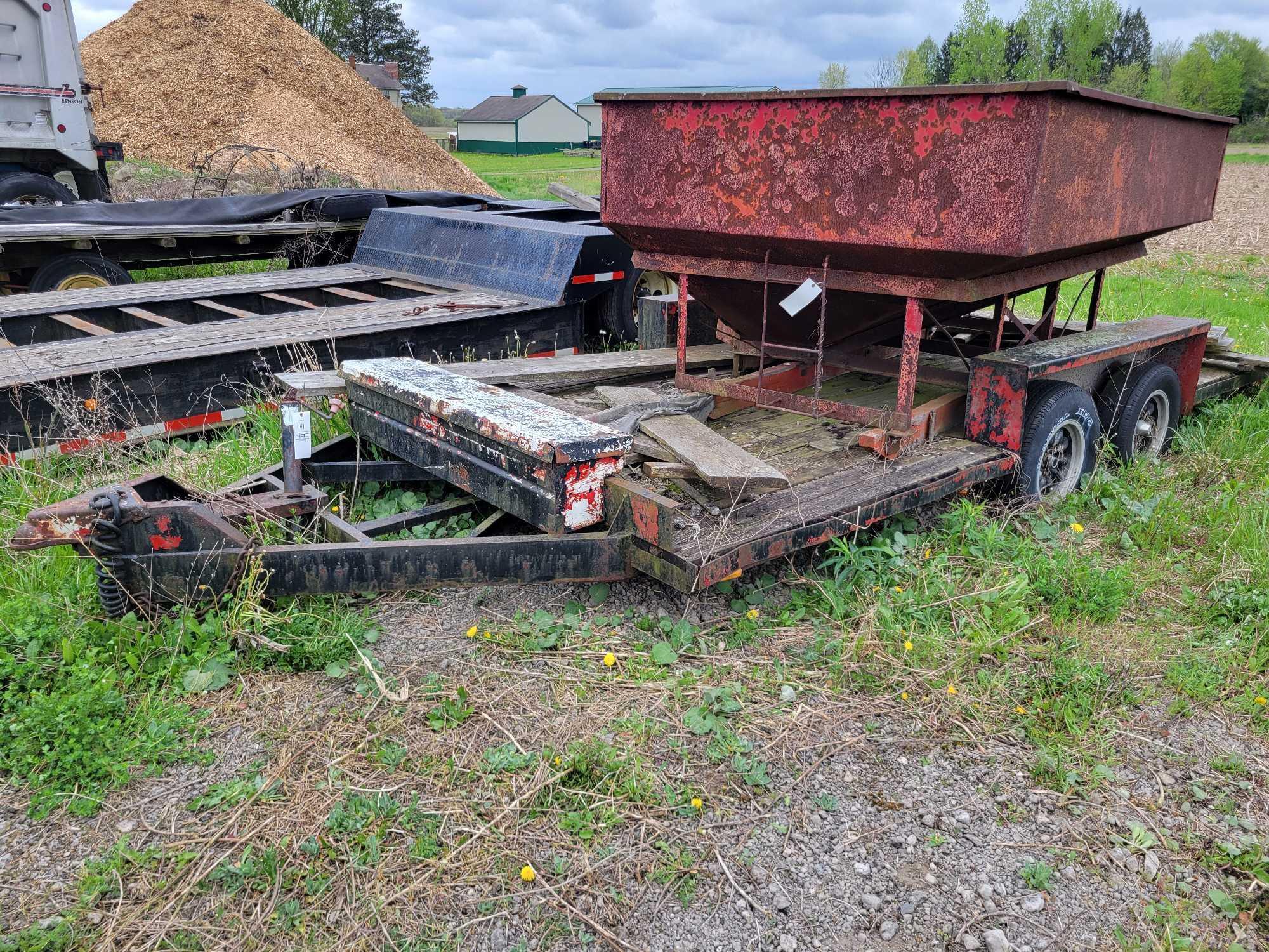 20ft Tandem Axel Equipment Trailer