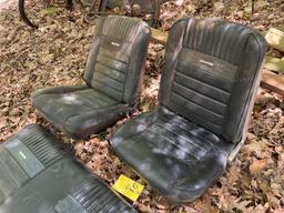 65-66 Mustang front and back Pony seats