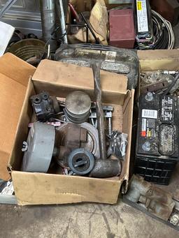 large lot car parts - hardware - brake parts - starters - etc