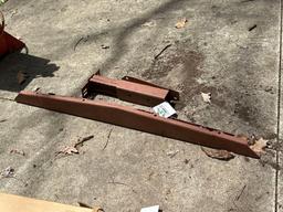 73 Mustang front bumper support