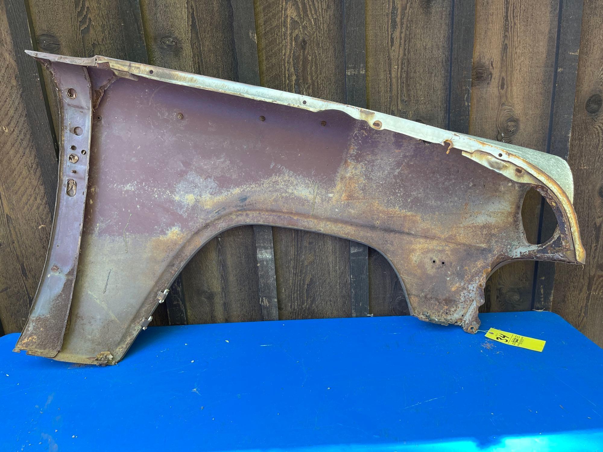 56 Ford front left fender