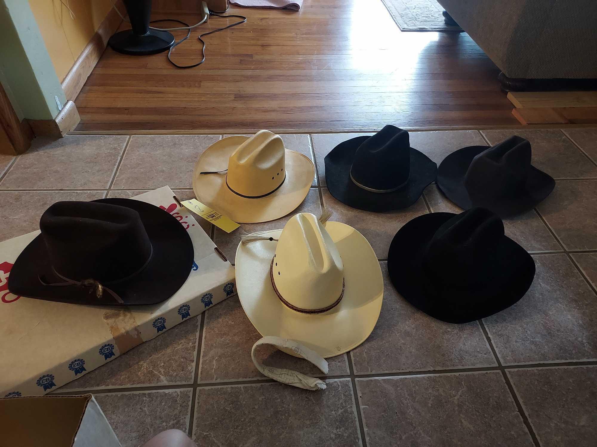 Assortment of Cowboy Hats