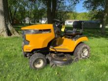 2015 Cub Cadet XT1 riding mower w/ bagger & snow blade