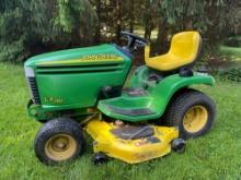 2004 John Deere LX280 riding mower, 48 inch deck, 18hp, 343 hrs