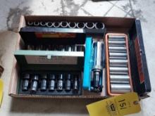 Box of Assorted Socket Sets