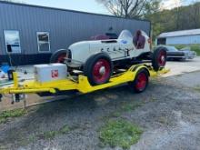 Famik Dirt Track Sprint car and trailer