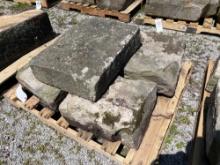 Pallet of Sandstone Landscaping Rock