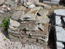 Pallet of Sandstone Landscaping Rock