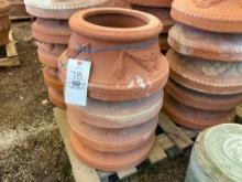 Italian Terra Cotta Flower Pot Skirts