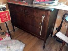 depression era 2-over-2 dresser