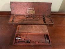 Starrett & Lufkin inside micrometer sets