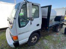 CINCINNATI OHIO / 2002 Isuzu NPR truck with spray tank