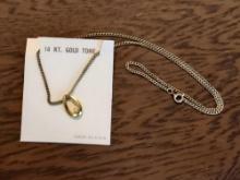 14K Gold Tone Necklace