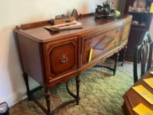 Antique buffet cabinet