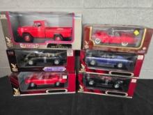 5 Road Signature & 1 Road Legends 1/18 Scale Diecast Cars