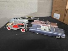 5 Danbury Mint Diecast Cars