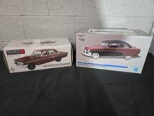 2 Precision 1/18 Scale Diecast Cars