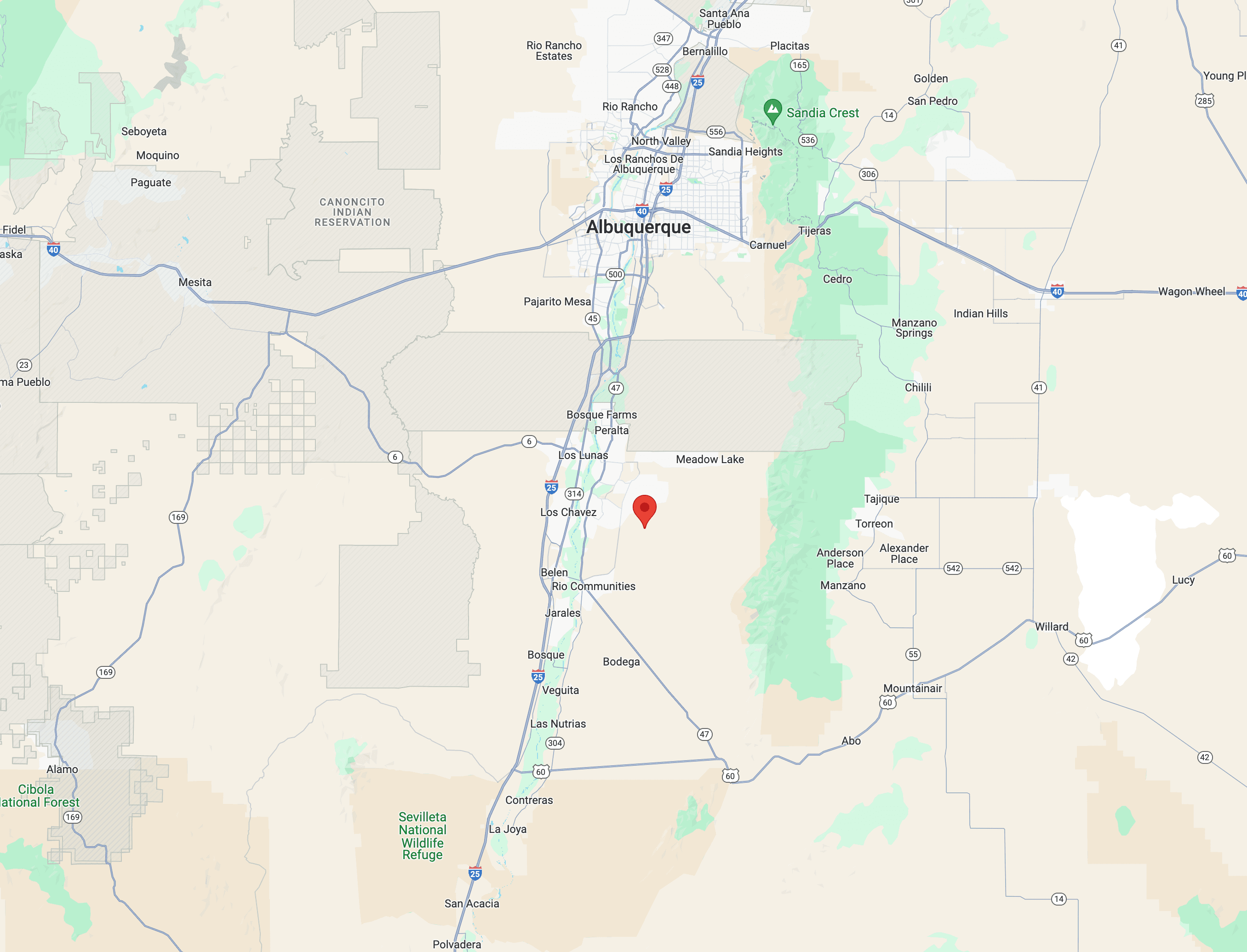 Corner Lot in Booming Valencia County, New Mexico!