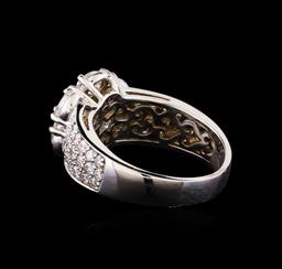 14KT White Gold 2.42 ctw Diamond Ring