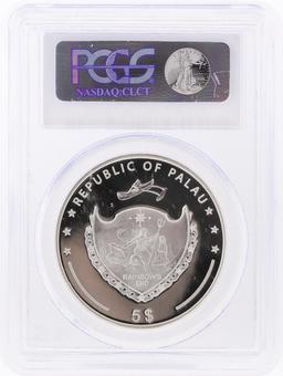 2011 $5 Republic of Palau Silver Coin PCGS PR69DCAM