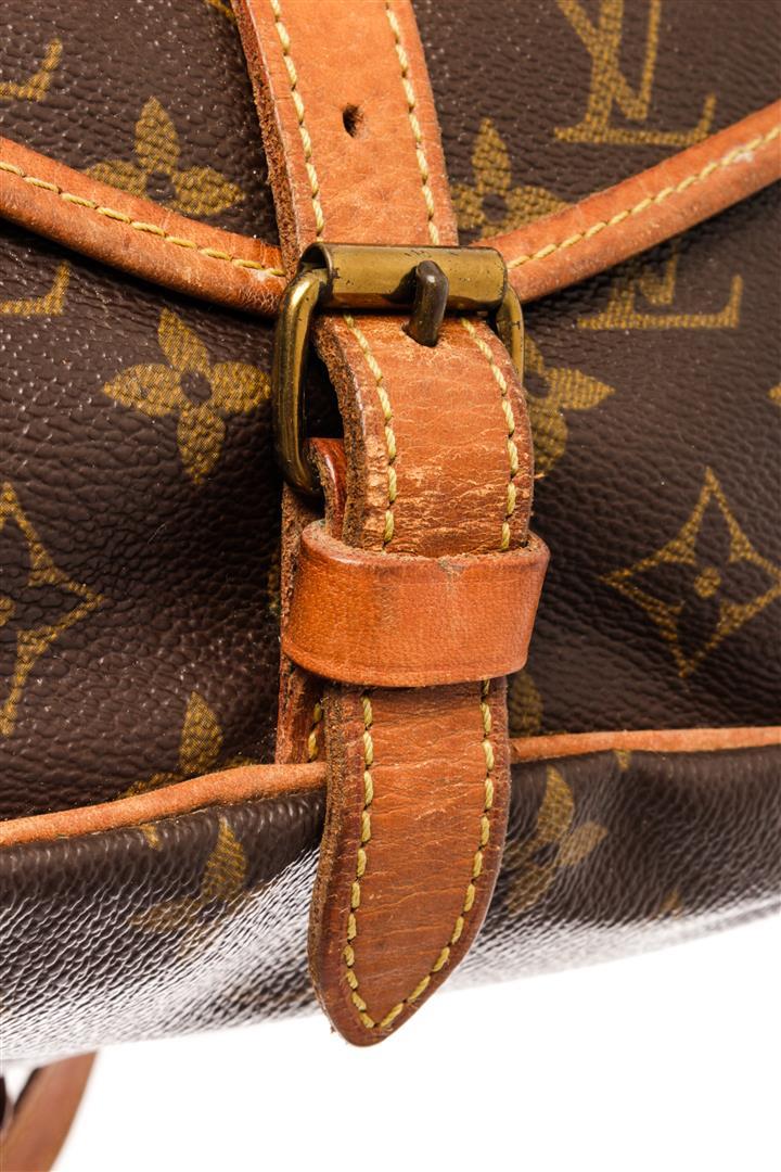 Louis Vuitton Brown Monogram Canvas Saumur 30cm Shoulder Bag