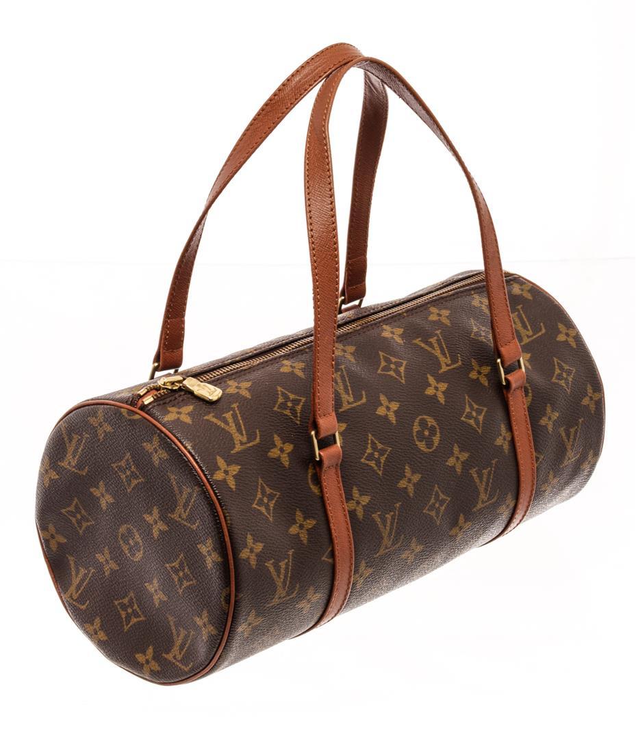 Louis Vuitton Brown Monogram Papillon 30 Shoulder Bag