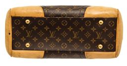 Louis Vuitton Brown Monogram Canvas Leather Beverly GM Shoulder Bag