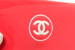 Chanel Red Patent Leather Woc Shoulder Bag