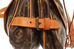 Louis Vuitton Brown Monogram Canvas Saumur 30 Crossbody Bag