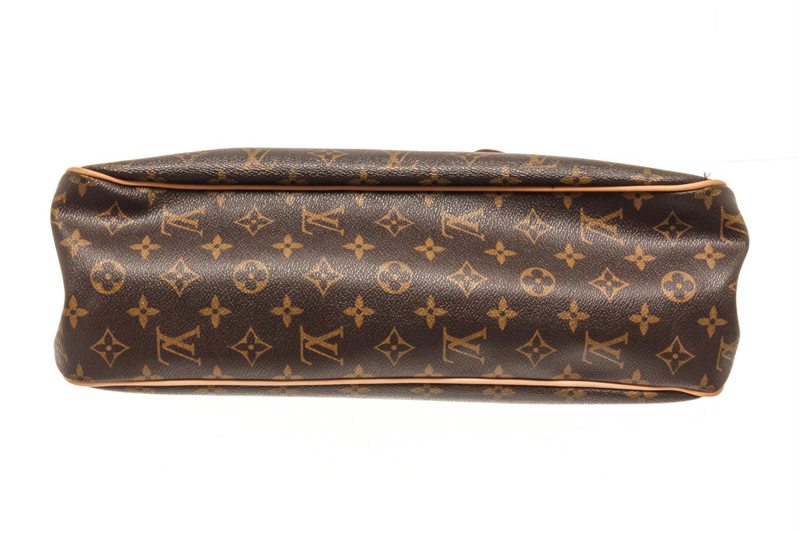 Louis Vuitton Brown Monogram Canvas Batignolles Horizontal Shoulder Bag