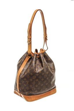 Louis Vuitton Brown Monogram Canvas Bucket GM Shoulder Bag