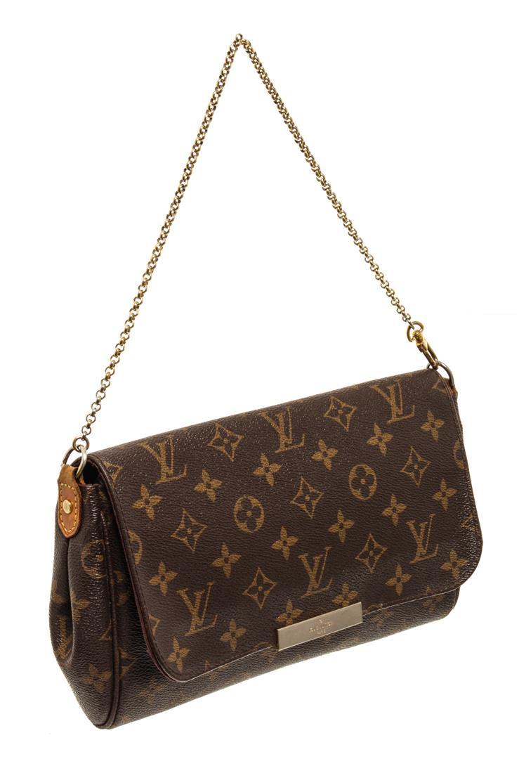 Louis Vuitton Favorite Brown Monogram Canvas MM Crossbody Bag