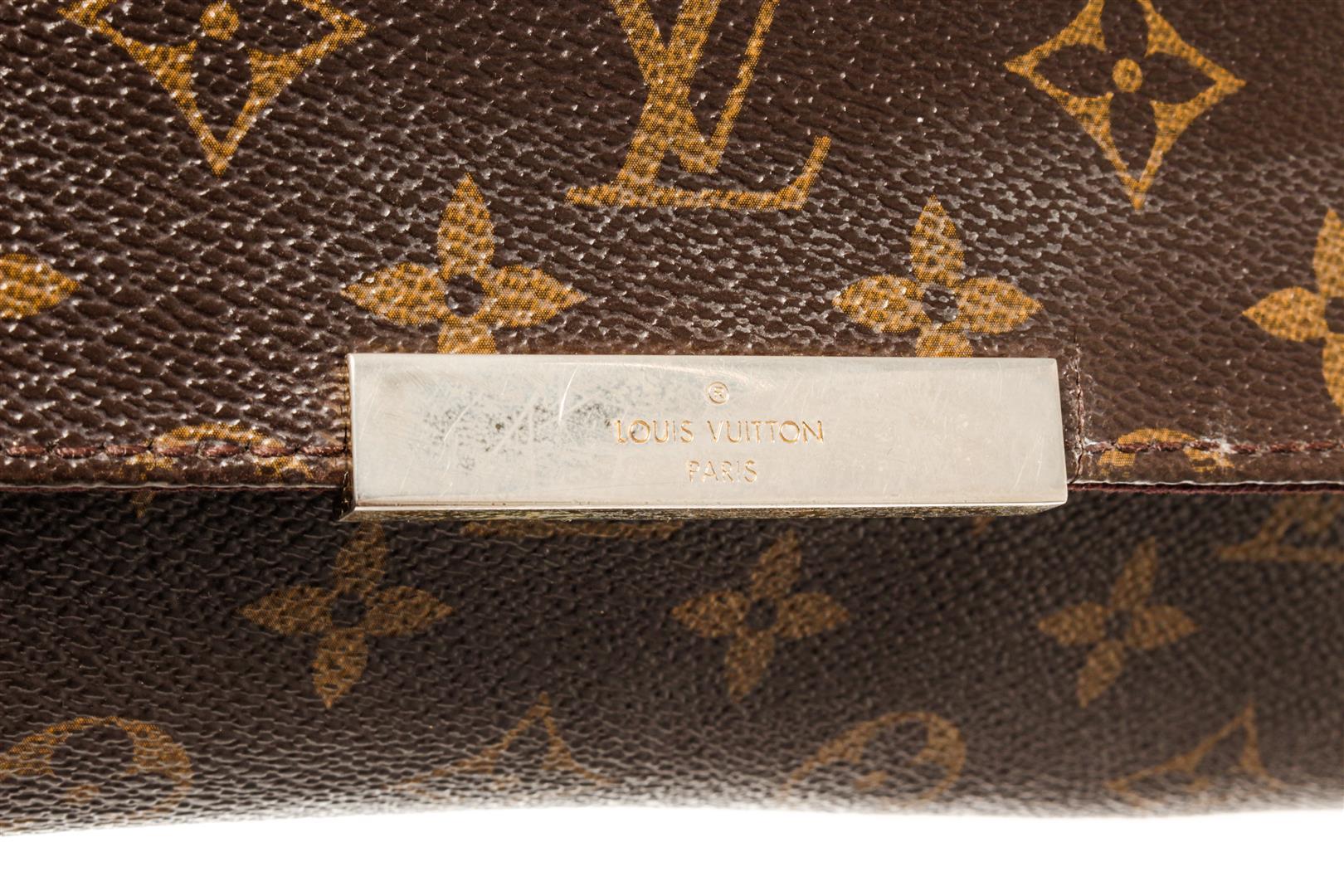 Louis Vuitton Favorite Brown Monogram Canvas MM Crossbody Bag