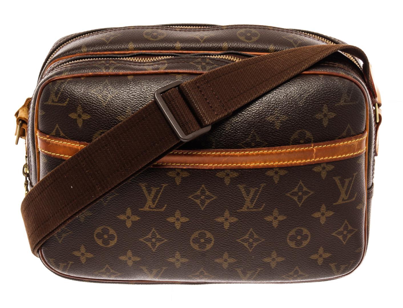 Louis Vuitton Brown Monogram Canvas Reporter PM Crossbody Bag