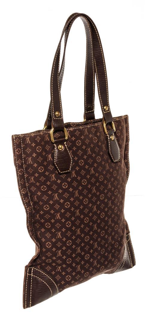 Louis Vuitton Brown Canvas Tanger Tote Bag