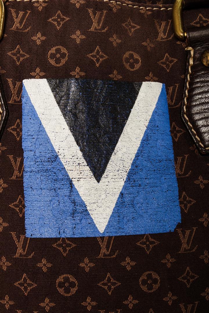 Louis Vuitton Brown Canvas Tanger Tote Bag