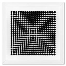 Trois Dimensions Optique de la serie Cinetiques (Set of 8) by Vasarely (1908-199