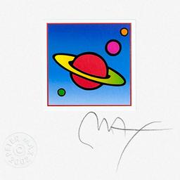 Cosmic Saturn II by Peter Max