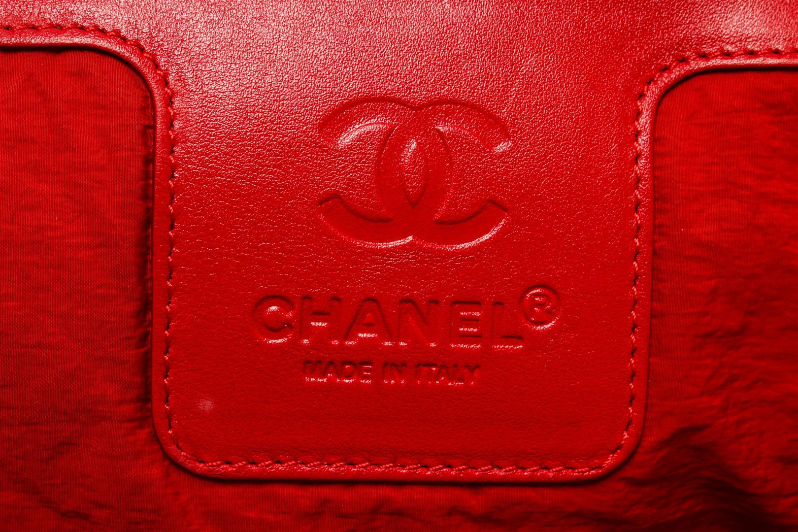 Chanel Dark Green Quilted Nylon Cocoon Bowling Bag