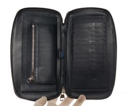 Louis Vuitton Black Taiga Leather Atoll Organizer Clutch