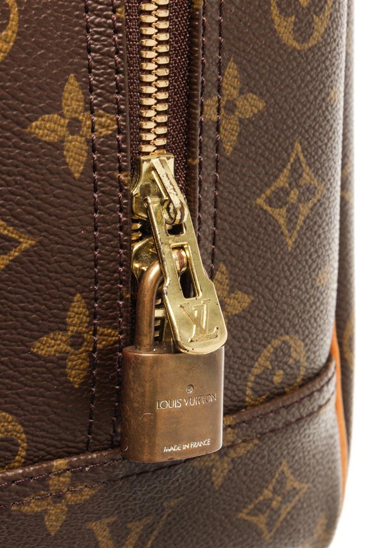 Louis Vuitton Brown Monogram Canvas Deauville Handbag