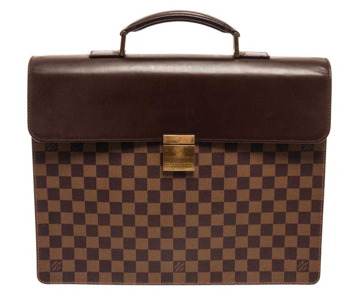 Louis Vuitton Brown Damier Ebene Altona PM Briefcase