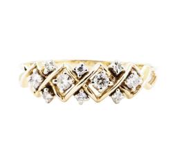 0.70 ctw Diamond Ring - 14KT Yellow Gold