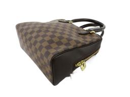 Louis Vuitton Damier Ebene Canvas Leather Brera Handbag