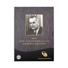 2015 Coin and Chronicles Set - Lyndon B. Johnson