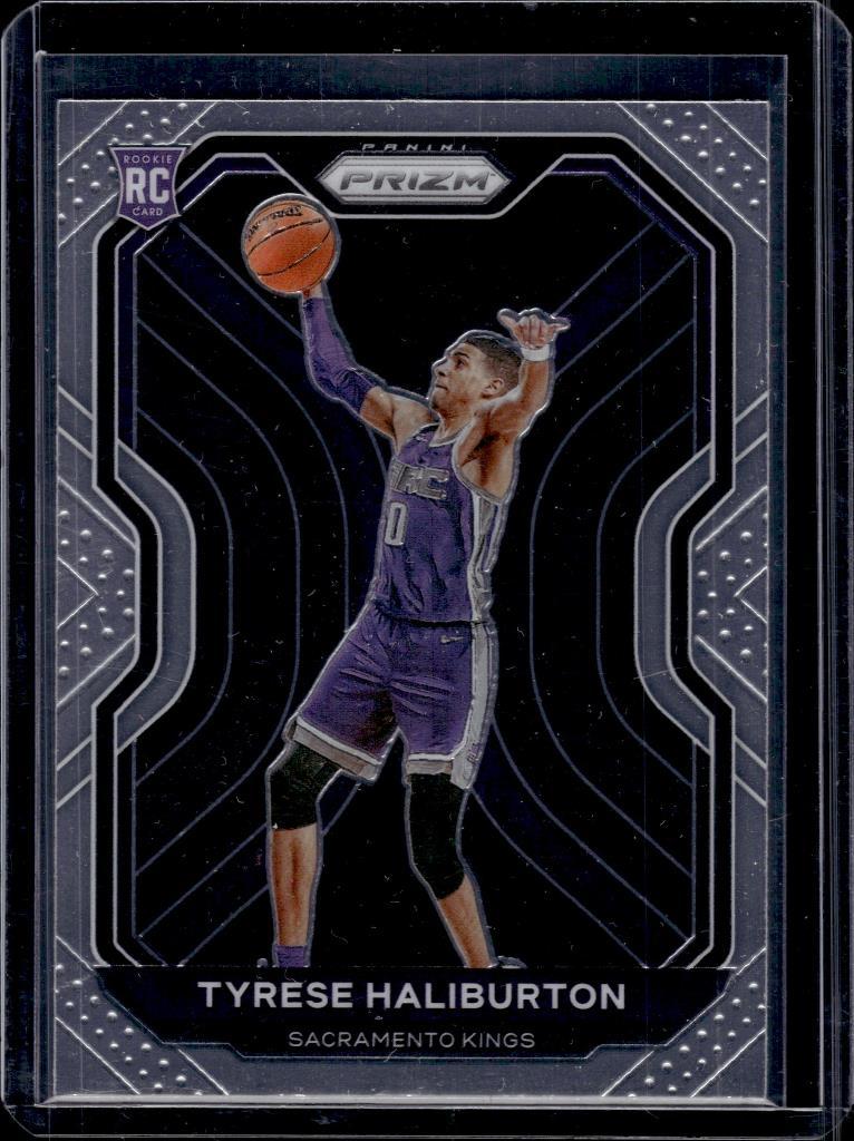 TYRESE HALIBURTON 2020-21 PANINI PRIZM ROOKIE CARD