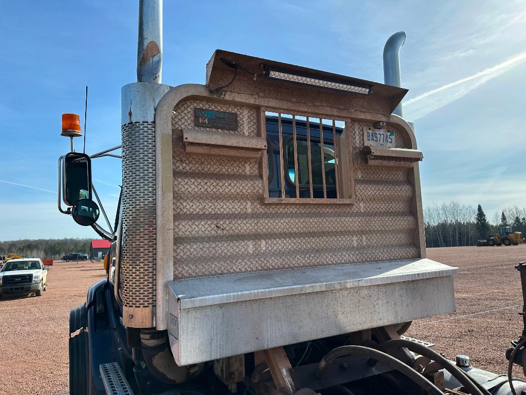 (TITLE) 2004 Sterling tri axle day cab truck tractor, Cat C15 @475 diesel engine, 18-spd trans,