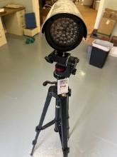 tripod with light on top spot light LED