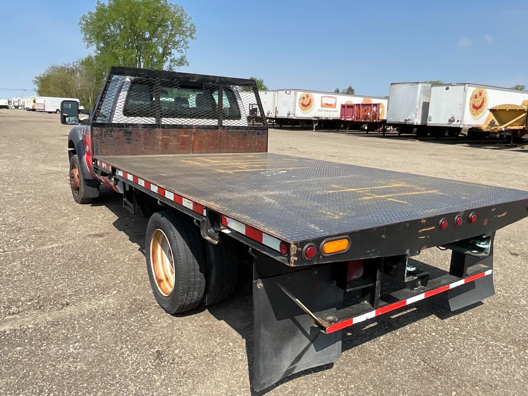 2014 Ford F550 Flatbed