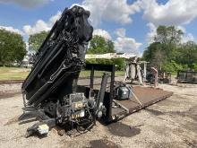 2013 Hiab 322E-5 HiPro Knuckle Crane w/ Flatbed